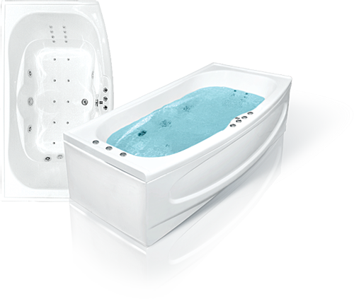 Ванна гидромассажная Bach Джени 190х110 система 1 (гидромассаж 6 форсунок, на каркасе) Ванна гидромассажная Bach Джени 190х110 система 1 (гидромассаж 6 форсунок, на каркасе)