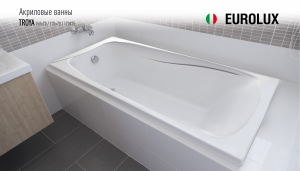 Ванна акриловая Eurolux Troya 170x75 Ванна акриловая Eurolux Troya 170x75