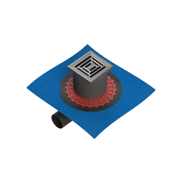 Трап для душа Vitra Square 10х10 SC800 с гидроизоляцией, горизонтальный сифон, матовый хром (59980103000) Трап для душа Vitra Square 10х10 SC800 с гидроизоляцией, горизонтальный сифон, матовый хром (59980103000)