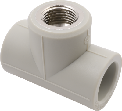 Тройник переходной PP-R 20*1/2"В*20 FV-Plast (латунь, серый) (AA222020012) Тройник переходной PP-R 20*1/2"В*20 FV-Plast (латунь, серый) (AA222020012)