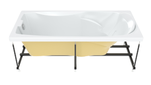 Ванна акриловая Bach Исланд 180*80 система 0, с каркасом Ванна акриловая Bach Исланд 180*80 система 0, с каркасом