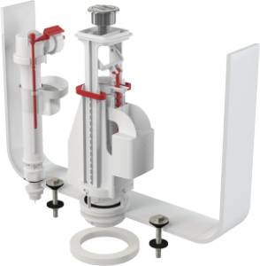Арматура для смывного бачка AlcaPlast 1/2", 2-х-уровневая (SA08 1/2" CHROM) Арматура для смывного бачка AlcaPlast 1/2", 2-х-уровневая (SA08 1/2" CHROM)