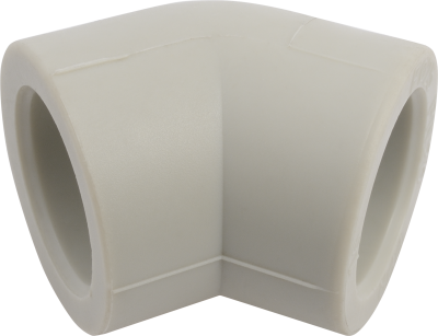 Угольник PP-R 16 мм. 45 гр. FV-Plast (серый) (AA203016000) Угольник PP-R 16 мм. 45 гр. FV-Plast (серый) (AA203016000)