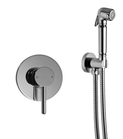 Смеситель скрытого монтажа для псевдобиде Omnires BIDETTA с гигиеническим душем (SYS BIDETTA) Смеситель скрытого монтажа для псевдобиде Omnires BIDETTA с гигиеническим душем (SYS BIDETTA)