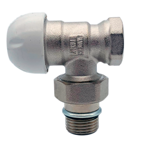 Клапан термостатический Tiemme угловой 1/2" (с уплотн. кольцом) (3310033 / 331H) Клапан термостатический Tiemme угловой 1/2" (с уплотн. кольцом) (3310033 / 331H)