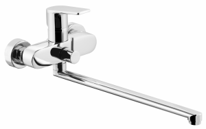 Смеситель для ванны и душа Azario Treya хром (AZ-15681721) Смеситель для ванны и душа Azario Treya хром (AZ-15681721)