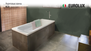 Ванна акриловая Eurolux Alla 170х75 Ванна акриловая Eurolux Alla 170х75