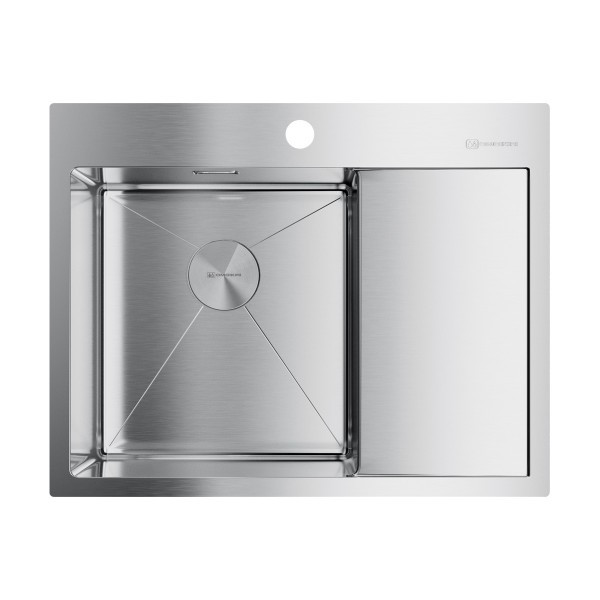 Мойка для кухни врезная Omoikiri Akisame 65-IN-L 650х510 нержавеющая сталь (4973058) Мойка для кухни врезная Omoikiri Akisame 65-IN-L 650х510 нержавеющая сталь (4973058)