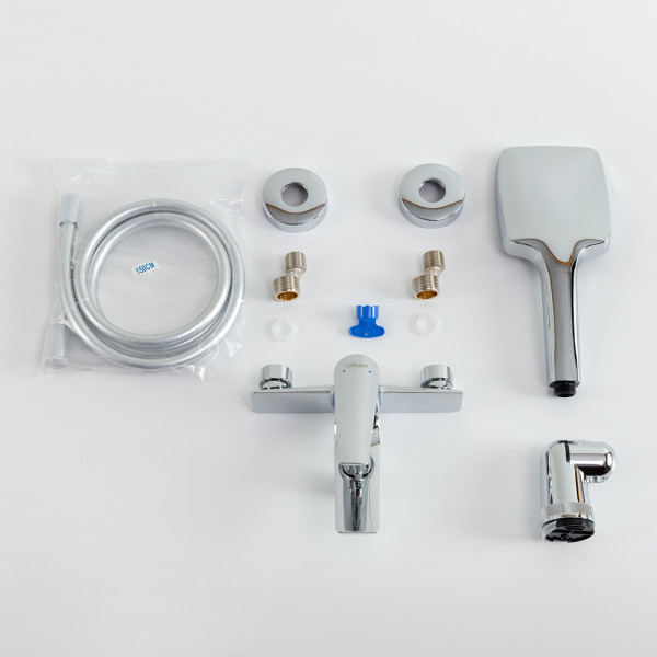 Смеситель для ванны и душа Cezares Liner хром (LINER-VD-01)