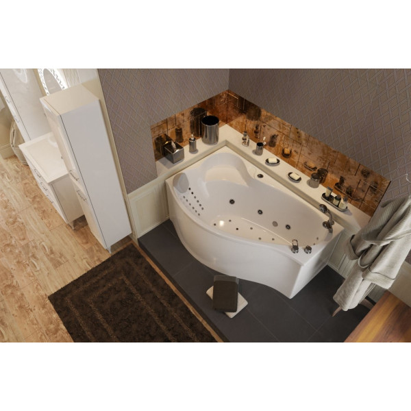 Ванна акриловая 1Marka Gracia 150x90 левосторонняя белая (01гр1590л)