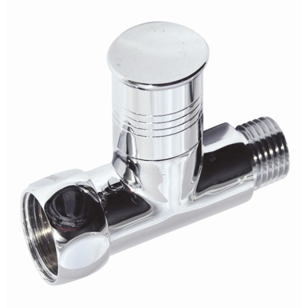 Вентиль прямой для полотенцесушителя Terminus 3/4"*1/2" в/н колпак (пара) "SMART" (8831SCH0405/2C)