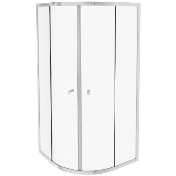 Душевой уголок Jacob Delafon Serenity 90x190 стекло прозрачное, профиль хром (E14R90-GA)