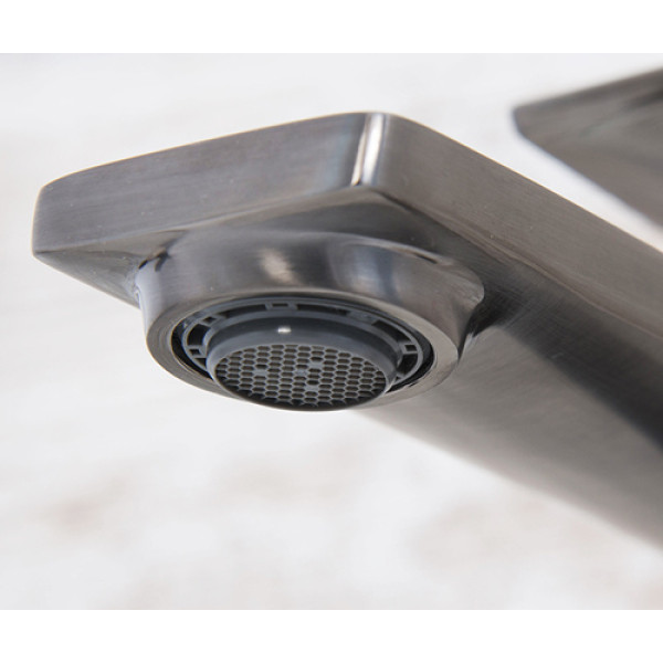 Смеситель для раковины WasserKRAFT Wiese оружейная сталь (8403H) Смеситель для раковины WasserKRAFT Wiese оружейная сталь (8403H)