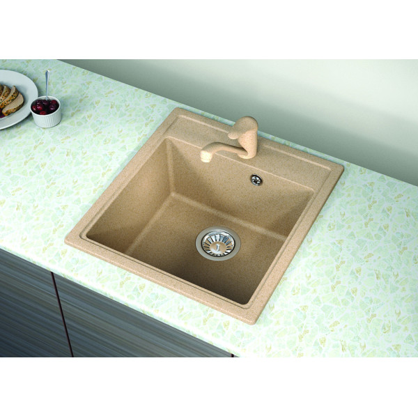 Мойка для кухни Dr. Gans Ника 470 47х51 терракота (25.070.B0470.406)