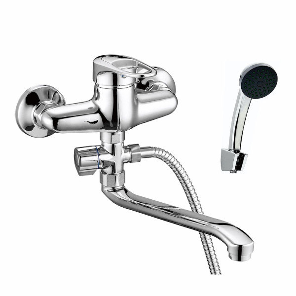 Смеситель для ванны и душа Dlin хром (D140628)