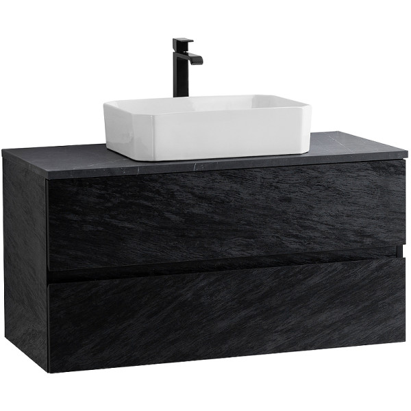 Тумба подвесная Cezares Molveno 46 100x50 Nero (MOLVENO 46-100-2C-SO-NR)