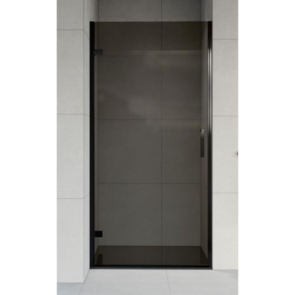 Душевая дверь Vincea Flex VDP-1F 900x2000 стекло тонированное, профиль черный (VDP-1F900CGB)