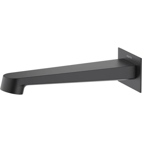 Излив Aquatek Оберон 183 мм черный матовый (AQ1241MB)