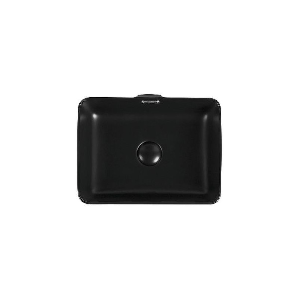 Раковина накладная Aquanet PERFECT-1-MB 40,5х31,5х14 черная матовая (273678)