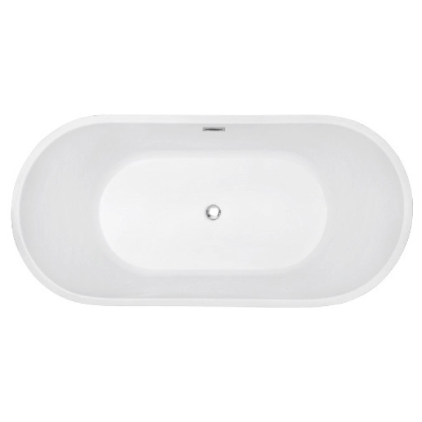 Ванна акриловая отдельностоящая Abber 140х70 белая (AB9203-1.4) Ванна акриловая отдельностоящая Abber 140х70 белая (AB9203-1.4)