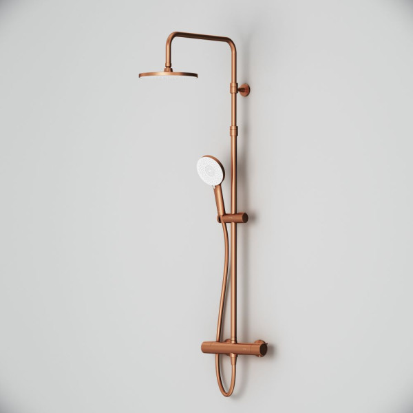 Душевая система AM.PM X-Joy с душевым набором розовое золото (F0785A444)