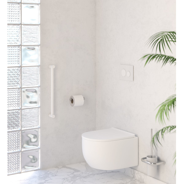 Поручень Сунержа прямой d 28 мм 500 белый (12-3012-0500)