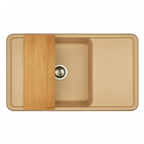 Мойка для кухни врезная Aquaton Беллис 510x870x250 латте (1.A724.8.32B.S26.0) Мойка для кухни врезная Aquaton Беллис 510x870x250 латте (1.A724.8.32B.S26.0)