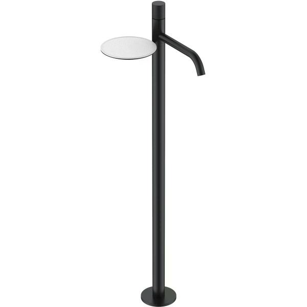 Смеситель напольный Boheme Stick Черный (120-BB.4) Смеситель напольный Boheme Stick Черный (120-BB.4)