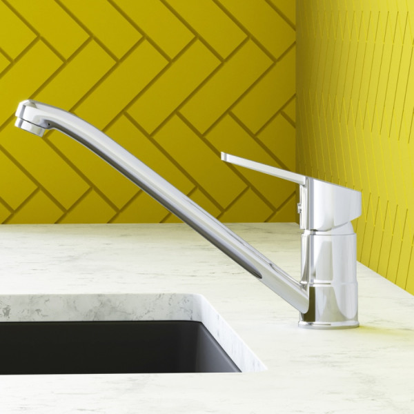 Смеситель для кухни Dorff Norma хром (D1012000) Смеситель для кухни Dorff Norma хром (D1012000)