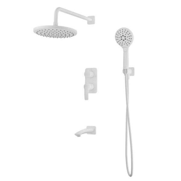 Душевая система Iddis Ray белый матовый (RAYWT03i68)