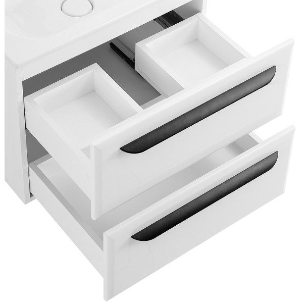 Тумба подвесная Cezares Eco 57x50 Bianco Lucido (ECO-CER-60-2C-SO-BL) Тумба подвесная Cezares Eco 57x50 Bianco Lucido (ECO-CER-60-2C-SO-BL)