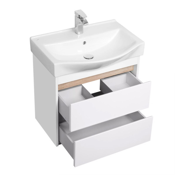 Тумба подвесная Aquaton 65x35,7x55,4 белая (1A248801NT010) Тумба подвесная Aquaton 65x35,7x55,4 белая (1A248801NT010)