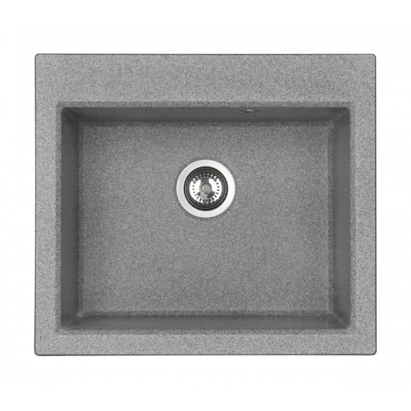 Мойка для кухни врезная Aquaton Линеа 584x517x228 серый (1.A733.0.32L.W23.0)