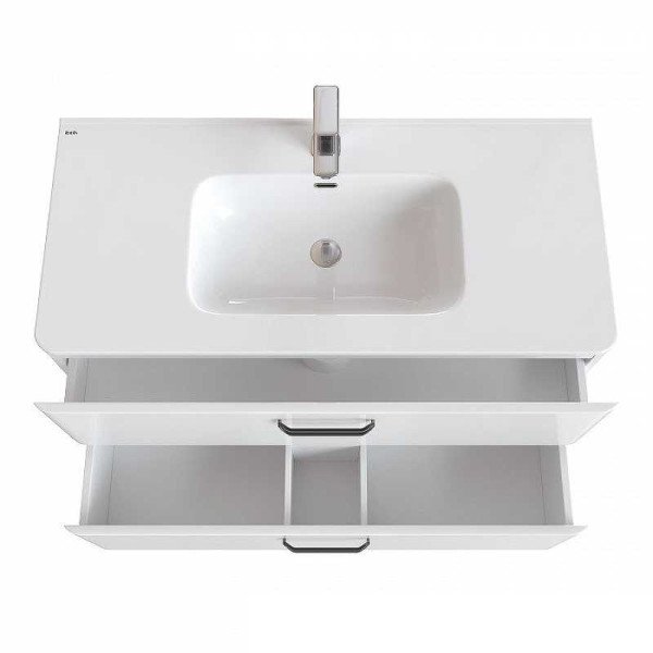 Тумба подвесная Iddis Brick 100 белая (BRI10W1i95)