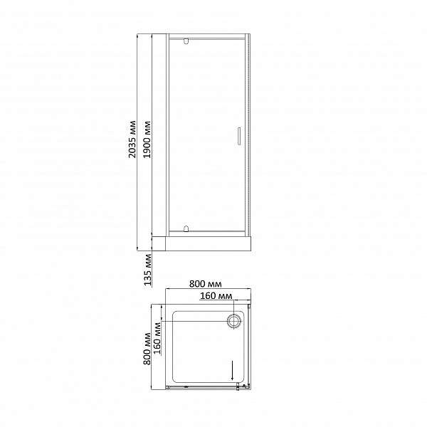 Душевой уголок BandHours Master 80 есть только в базе 80х80 поддон в комплекте, стекло прозрачное, профиль хром Душевой уголок BandHours Master 80 есть только в базе 80х80 поддон в комплекте, стекло прозрачное, профиль хром