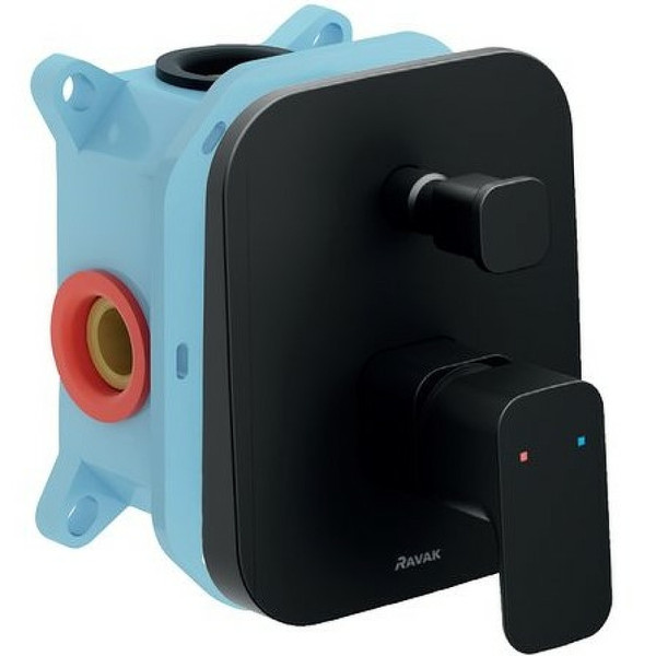 Смеситель для душа Ravak TD F 065.20 для R-box внешняя часть черный (X070158) Смеситель для душа Ravak TD F 065.20 для R-box внешняя часть черный (X070158)