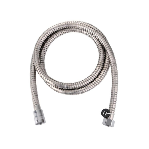 Шланг для душа Vieir 150 см метал нерж, растягивающийся, вращающийся, хром (VR22150)