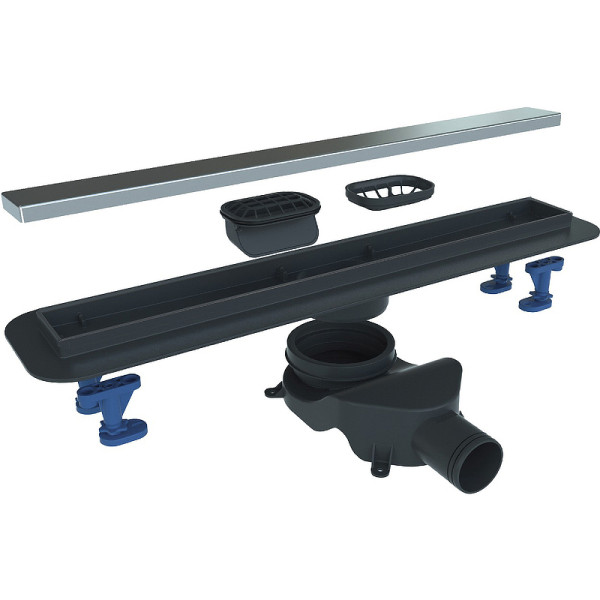 Душевой лоток BelBagno Luce 600 мм хром (BB-LD-Luce-60-CR)