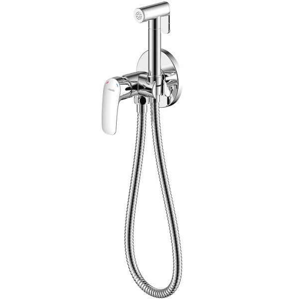 Смеситель с гигиеническим душем встраиваемый Milardo Rora хром (RORSBR0M08)