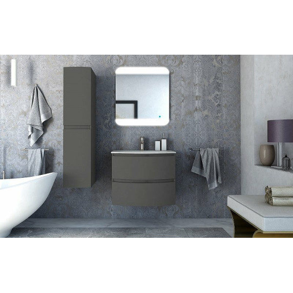 Пенал подвесной Cezares Vague 30x130 Grigio talpa opaco (44326) Пенал подвесной Cezares Vague 30x130 Grigio talpa opaco (44326)