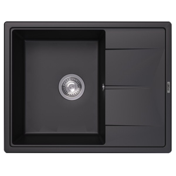 Мойка для кухни Abber Quarz 51x65x21,7 черная (AQ2903B)