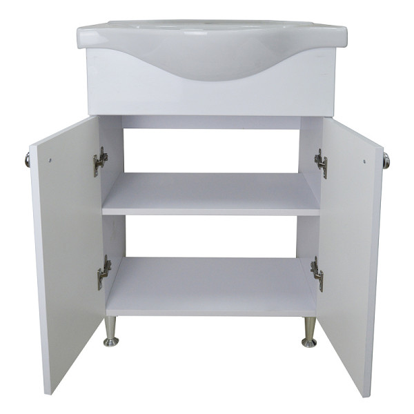 Комплект Тумба Моника New 65 Loranto 65х83х45 с раковиной (арт. 7065 Basic 65 (CS00071367)