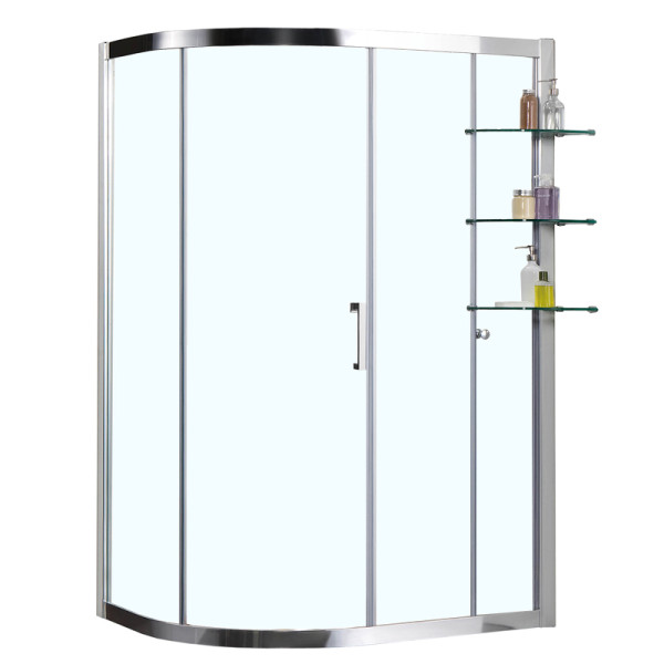 Душевой уголок Azario Victoria 90x120x190 стекло прозрачное, профиль хром (AZ-NNQ2131-1-L 90)