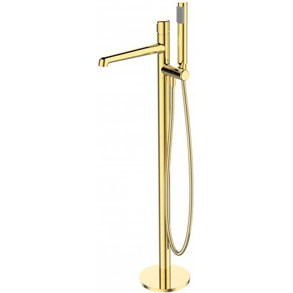 Смеситель напольный BelBagno Uno (UNO-FMT-ORO) Смеситель напольный BelBagno Uno (UNO-FMT-ORO)