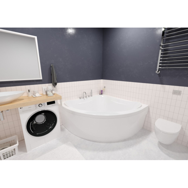 Ванна акриловая Bach Фэнтези 150*150 система 0, с каркасом