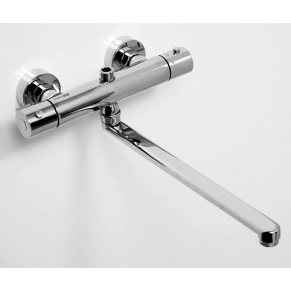 Смеситель термостатический для ванны WasserKRAFT Berkel 4822 с длинным изливом Смеситель термостатический для ванны WasserKRAFT Berkel 4822 с длинным изливом