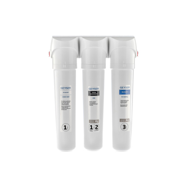 Фильтр под мойку Гейзер Смарт с краном (комплексная очистка) (11059)