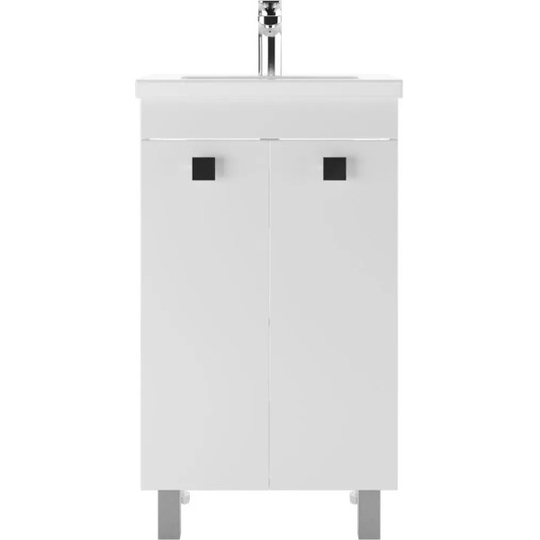 Тумба под умывальник Como 50 Мега без ящика Айсберг Домино (DM4609T)