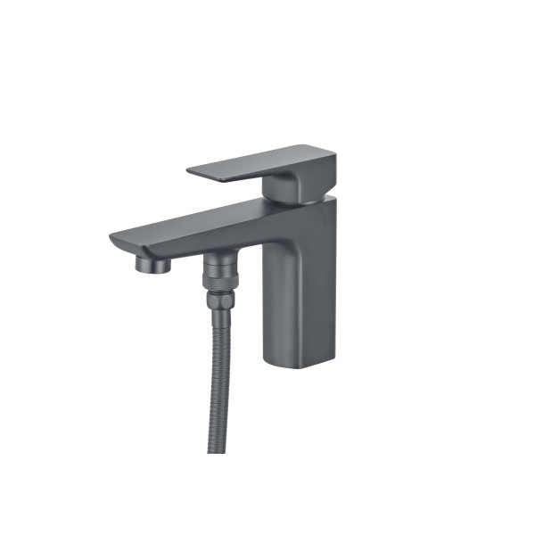 Смеситель на борт ванны Aquatek Вега оружейная сталь (AQ1044BGM) Смеситель на борт ванны Aquatek Вега оружейная сталь (AQ1044BGM)