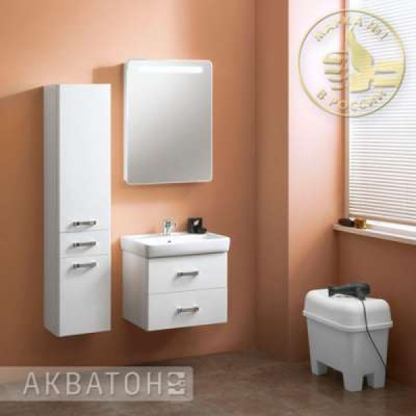 Шкаф зеркальный Акватон Америна 60 606х810х140 L (1A135302AM01L)